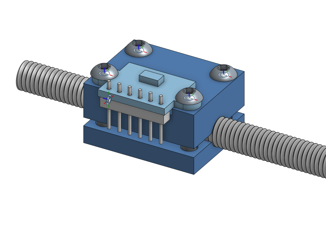 Thumbnail for First project with the new 3D printer: a TOF sensor mount